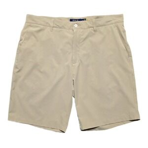 Polo Ralph Lauren Shorts Mens 34 Performance Stretch Chino Flat Front Pony